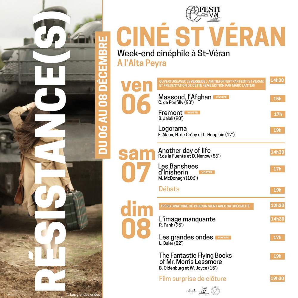 Affiche programme cine saint veran 2024